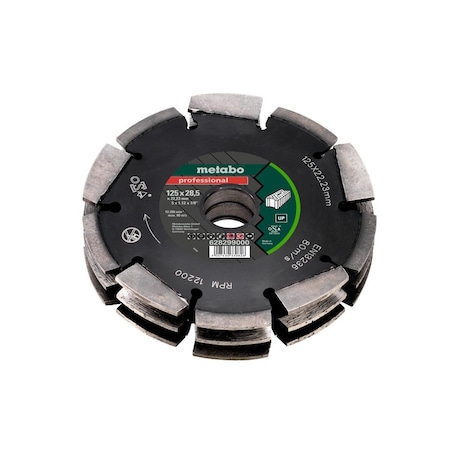 Metabo Diamond Wheel 5x1-3/16x7/8 Diamond Slotting Blade 628299000